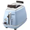 Image de Grille-pain DELONGHI Icona Vintage CTOV 2103.AZ 900 W 2 fentes Bleu - Neuf