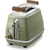 Image de Delonghi Grille-pain Icona Vintage, olive CTOV 2103.GR