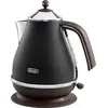 Image de DeLonghi KBOV2001.BK Iconia Vintage Bouilloire électrique noir