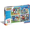 Image de Clementoni Puzzels Sonic, 4in1