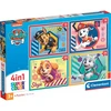 Image de Supercolour 4 en 1 - Paw Patrol (4 Puzzles (12-24 Teile)) - Clementoni 21526 - (Spielwaren / Puzzle)