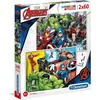 Image de Clementoni - Puzzle Marvel Avengers 2x60 elementów | Oficjalny produkt premium