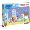 Image de Clementoni puzzle 104 maxi SuperKolor Peppa 23735