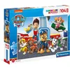 Image de Clementoni puzzle 104 maxi SuperKolor PsiPatrol 23753