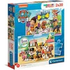 Image de Clementoni puzzle 2x20 SuperKolor Paw Patrol 24779