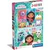 Image de Maison de poupée de Gabby, ensemble de puzzle 2x60 pièces pour enfants