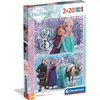Image de CLEMENTONI Puzzle 2x20 Super Color La Reine des Neiges 24825
