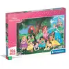 Image de Puzzle CLEMENTONI Super Disney Princess 104 pièces 48,5 x 33,5 cm Dégradé rose - Neuf