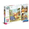 Image de Puzzle CLE 3x48 SuperKolor Winnie l'ourson 25063