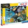 Image de Clementoni National Geographic Kids - Explorers in training Jeu de puzzle 104 pièce(s) Formation