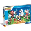 Image de Clementoni puzzle 104 pièces maxi Sonic 25764 - Puzzle pour enfants