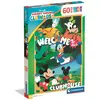 Image de Puzzle CLE 60 maxi SuperKolor MickeyMouse 26316