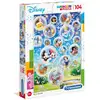 Image de Clementoni Disney Classic Jeu de puzzle 104 pièce(s) Dessins animés - Neuf