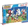 Image de Clementoni puzzle 104 SuperKolor Sonic 27256