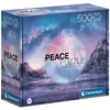 Image de Clementoni puzzle 500 PeaceCollection Bleu Clair 35116