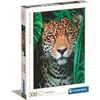 Image de Clementoni puzzle 500 pièces HQ Jaguar dans la jungle 35127