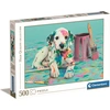Image de Puzzle Clementoni 500 HQC Le Dalmatien drôle 35150