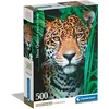 Image de CLEMENTONI - Coffret compact 500 pièces - Jaguar dans la jungle