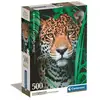 Image de CLEMENTONI - Compact 500 pieces - Jaguar in the jungle - Neuf