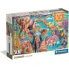 Image de Puzzle CLE 500 CompactElephants Carnival 35578