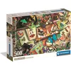 Image de CLE puzzle 500 CompactTheButterflyCollector 35581