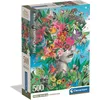 Image de Puzzle CLE 500 Compact Tête dans la Jungle 35600