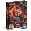 Image de Puzzle Compact Clementoni Chucky 1000 pièces 50 x 70 cm rouge, noir et bleu - Neuf