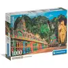 Image de Puzzle CLEMENTONI Compact 1000 pièces Painted Batu Caves 70 x 50 cm Coffret fermé avec poster - Neuf