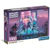 Image de Puzzle Clementoni K-Pop Demon Hunters 1000 pièces avec poster 70 x 50 cm Violet - Neuf