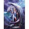 Image de Clementoni 39525 - 1000 T Anne Stokes Collection - Sous l'emprise du dragon