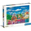 Image de Clementoni puzzle 1000 HQ Parc Guell Barcelone 39744