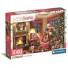 Image de Puzzle 1000 pièces CLEMENTONI Classic Christmas Collection Santa's Visit 70 x 50 cm - Neuf