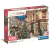 Image de Puzzle Noël CLEMENTONI 1000 pièces « A Christmas Stroll » 70 x 50 cm avec poster - Neuf