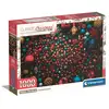 Image de Puzzle 1000 pièces CLEMENTONI Impossible Christmas Vibes 70 x 50 cm avec poster Noir - Neuf
