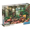 Image de CLEMENTONI Puzzle 1000 Compact La Serre Bibliothèque 39936