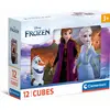 Image de CLE Cubi blocs 12 La Reine des Neiges 41192