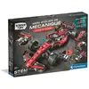 Image de Clementoni Bolide de course Atelier mécanique 370+ pièces multimodèle Châssis aérodynamique Noir Rouge - Neuf