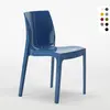 Image de Ice Grand Soleil Chaises de cuisine et de bar empilables en polypropylène - Bleu