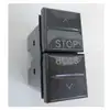 Image de Double-poussoir Avec Stop Anthracite Pour Commande Volets Roulants 1 Module (23521) Axolute Bticino Hs4036st