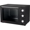 Image de Melchioni Enjoy 63 Four électrique à chaleur tournante 63L Noir avec plateau tournant