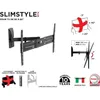 Image de Meliconi SlimStyle Plus 600 SR 2,08 m (82 pouces) Noir