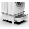 Image de MELICONI - Socle avec étagère pour machine à laver - 656144