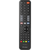 Image de Meliconi 808042, TV, télécommande infrarouge sans fil, boutons, noir