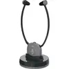 Image de Meliconi 497339 écouteur/casque Sans fil Stéthoscope TV Socle de chargement Noir, Gris