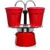 Image de Ensemble Bialetti Mini Express 2 tasses, rouge