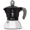 Image de Bialetti Moka Induction Cafetière à moka 0,4 L Noir, Argent - Neuf