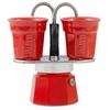 Image de Bialetti Mini Express Cafetière à moka 0,09 L Rouge - Neuf