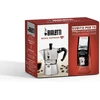 Image de Cafetière Bialetti Moka Express Restyling 3 Tasses Aluminium Avec Café Offert 250g