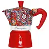 Image de Bialetti Dolce&Gabbana Moka Express Cafetière à moka Bleu, Rouge, Blanc - Neuf