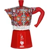 Image de Bialetti Dolce&Gabbana Moka Express, Cafetière moka, Bleu, rouge, blanc, aluminium, 6 tasses, thermoplastique, 1 pièce(s)